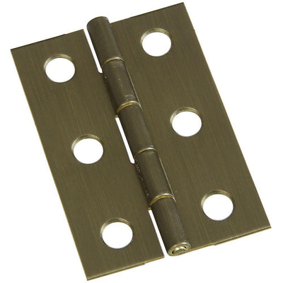 2" X 1-3/8" Small Broad Hinges - Multiple Finishes Available - 2 Pack
