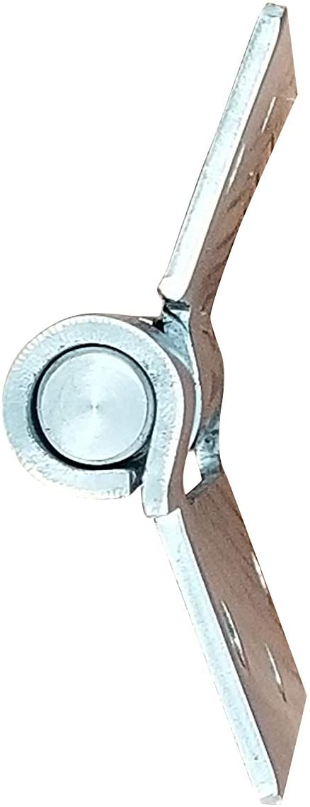 Stainless steel self-closing spring hinges, 3 1/2 inches square, sold in a 2 pack for residential use.