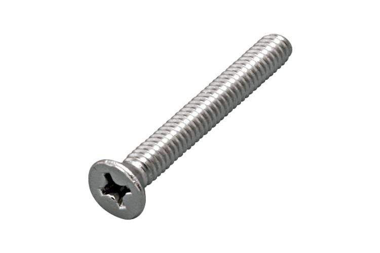 316 Marine Grade Stainless Steel Hinge Screws - Machine Head Phillips - #10 X 1-1/2" - 8 Pack