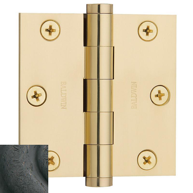 3" x 3" Baldwin Architectural Hinges - Multiple Finishes Available - Door Hinges Distressed Oil Rubbed Bronze - 8