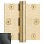 3" x 3" Baldwin Architectural Hinges - Multiple Finishes Available - Door Hinges Distressed Oil Rubbed Bronze - 8