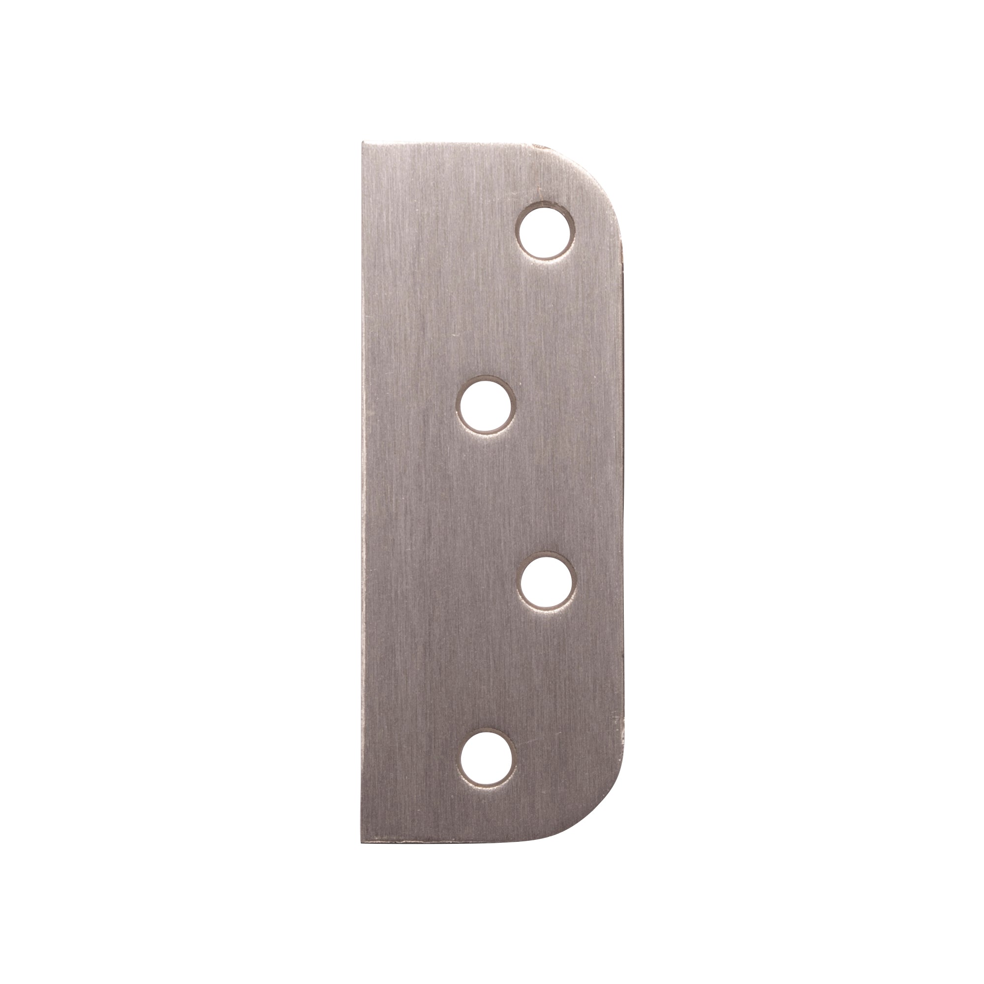 Hinge blanks filler plates with screws, 4 inches, available in multiple finishes, sold in a 3 pack.
