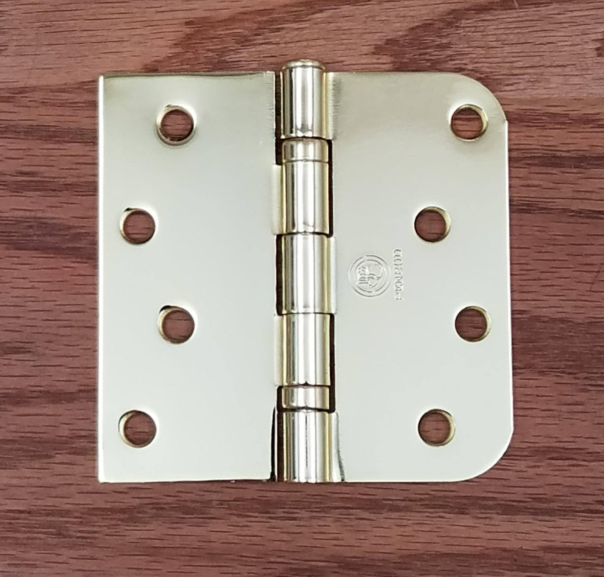 Residential Ball Bearing Hinges - Ball Bearing Door Hinges 4" Square With 5/8" Radius Corners - Multiple Finishes - 2 Pack
