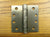 4 1/2" X 4 1/2" With Square Corners Antique Brass Commercial Ball Bearing Hinge - Sold In Pairs