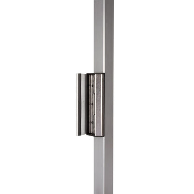 Adjustable Keep For Gates - Stainless Steel - For Square Profiles 1-1/2" Inches To 2-1/2" Inches - Multiple Finishes Available - Sold Individually