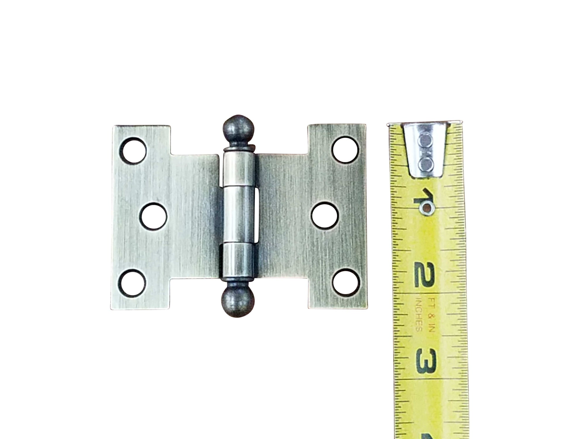 Parliament Hinges - Antique Brass Wide Throw - Multiple Sizes - 2 Packs