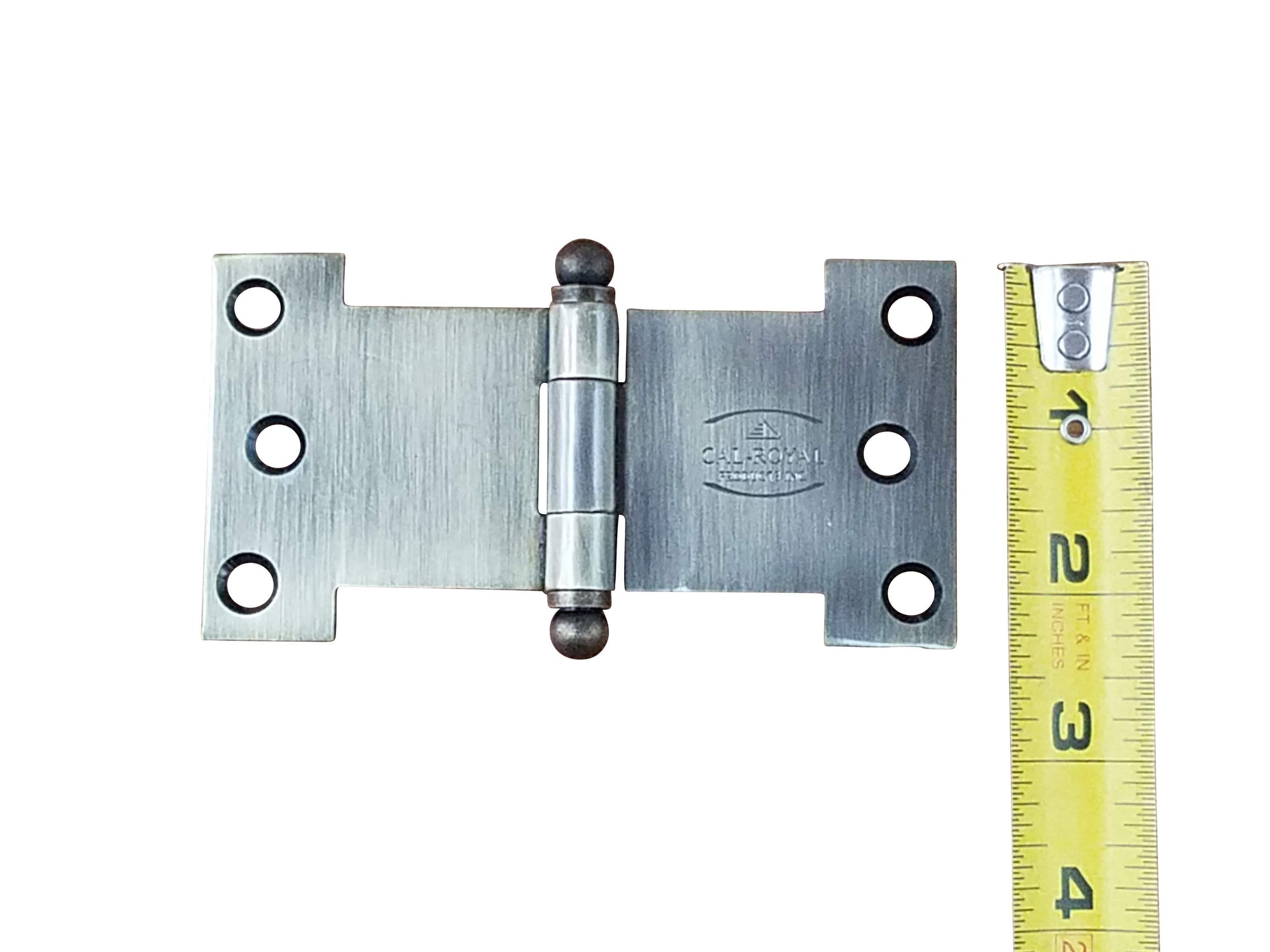 Parliament Hinges - Antique Brass Wide Throw - Multiple Sizes - 2 Packs