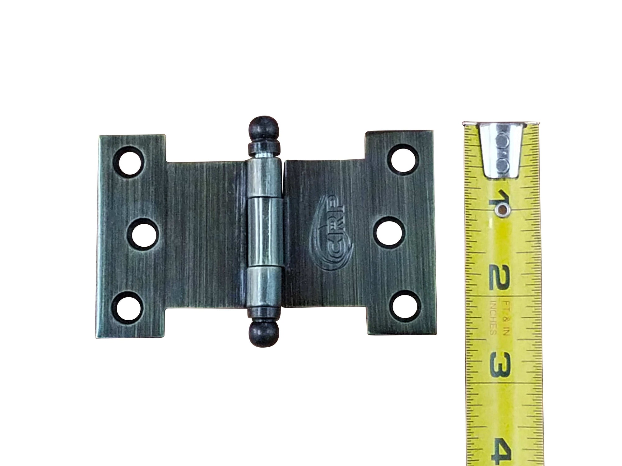 Parliament Hinges - Antique Brass Wide Throw - Multiple Sizes - 2 Packs