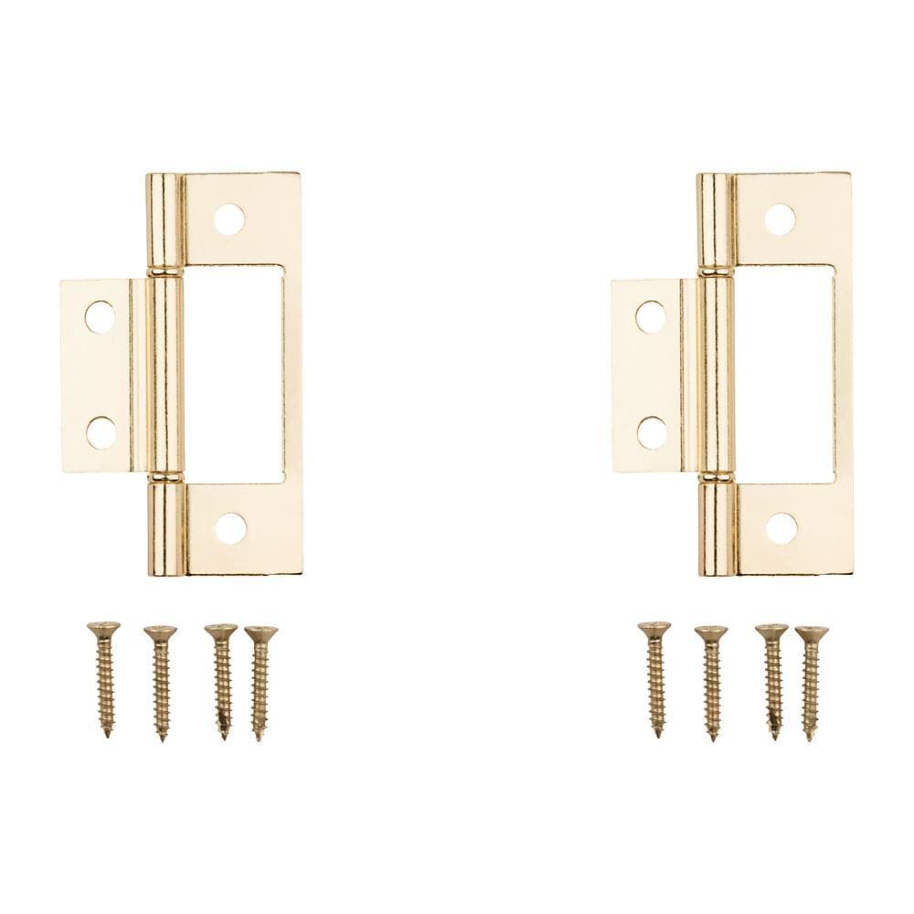 Bifold Door Hinges - Bi-Fold Door Hinge - 3" Inches - Surface Mount - Multiple Finishes Available - 2 Pack