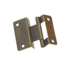 Bifold Lipped Door Hinges - Non Mortise - 13/32" Overlay - High Quality Steel - 2" Inch Length - Multiple Finishes Available - Sold Individually