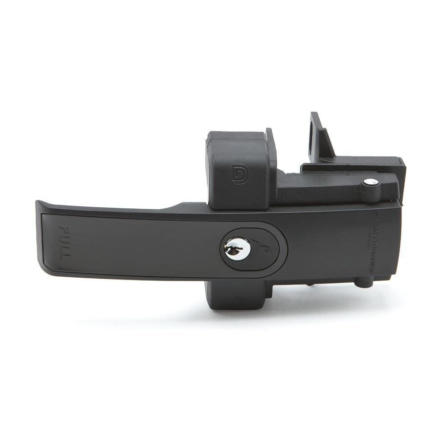 Magnetic Lock Latch - Black LLMKABT - Magnetic Security Lock Latch 