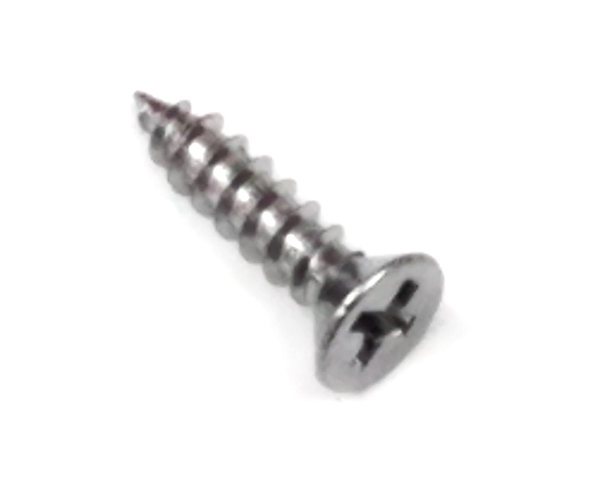 Fly Cut Wood Screws For Door Hinges - Polished Chrome - #9 X 3/4" Inch
