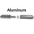 Aluminum Weld On Bullet Hinges With Stainless Steel Pins - Lengths 1-9/16" To 7-3/4" - Weight Capacity Up To 1200 Lbs Per Pair - Sold Individually