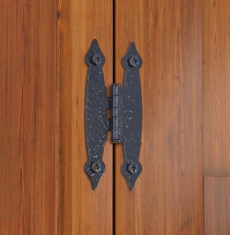 Butterfly Hinges - Butterfly Hinges - H Hinge For Inset Cabinet Doors - Multiple Finishes Available - 2 Pack