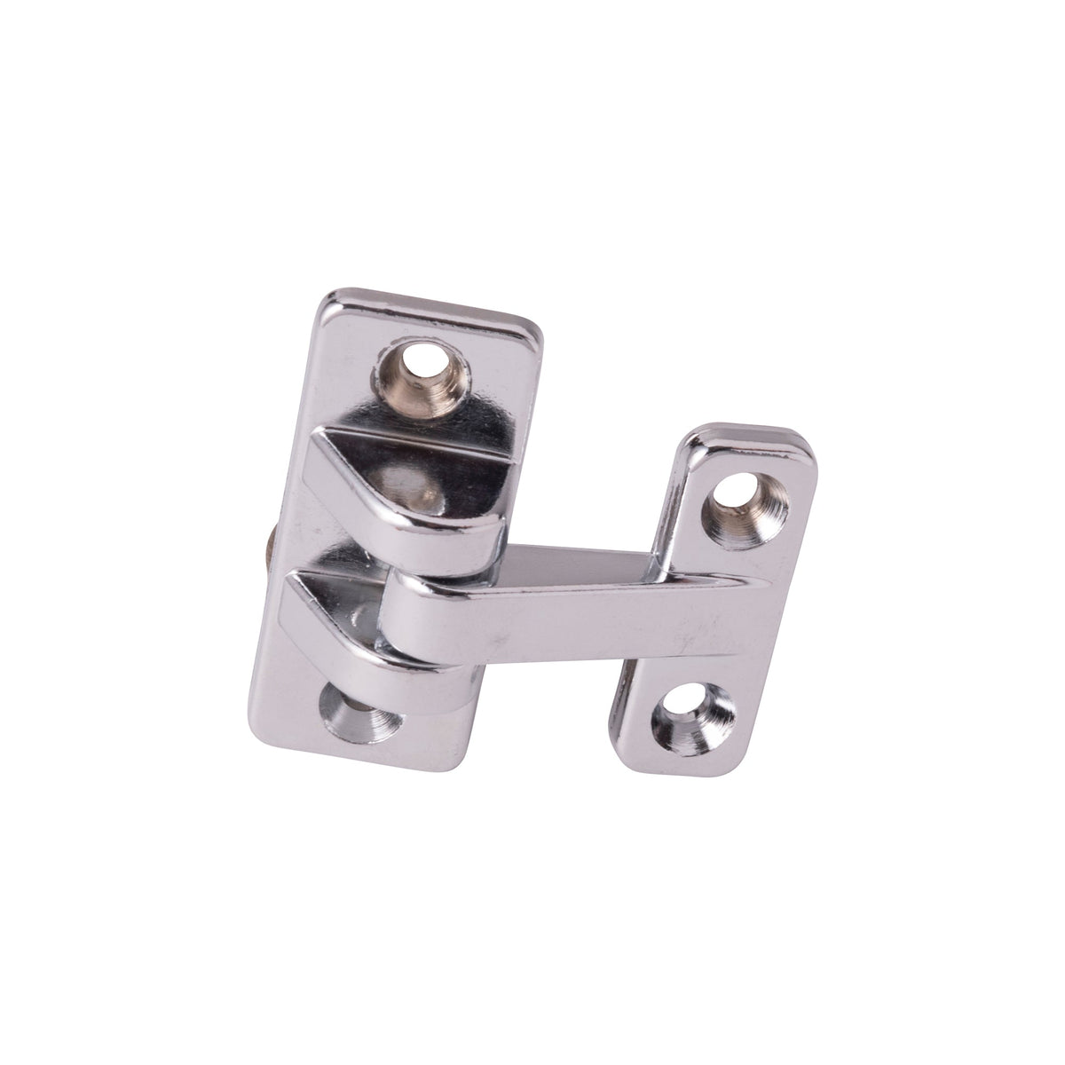 Refrigeration Hinges - Economy Zinc Die-Cast - 5/16" Inch Offset - Chrome Finish - Sold Individually
