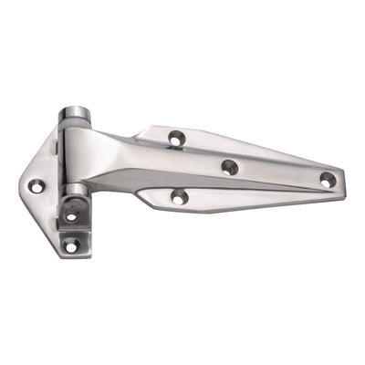 Refrigeration Hinges - 5-1/8" Inch - Multiple Offsets Available - 304 Stainless Steel - Polished Finish - Sold Individually