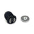 Cabinet Catch - Drill And Drive Cylinder Magnetic Catch - 4 Lb To 13 Lb Load Rating - Multiple Finishes - Sold Individually