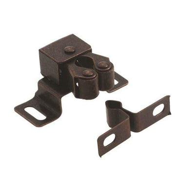 Cabinet Catch - High Rise Double Roller Catch - 1-3/4" Inches - Multiple Finishes - Sold Individually