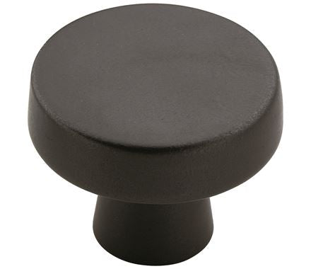 Blackrock Series cabinet knob, 1-5/16 inch, available in multiple finishes, sold individually for stylish cabinetry.
