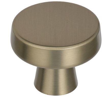 Blackrock Series cabinet knob in various finishes, 1-5/16 inch, sold individually for stylish home decor.