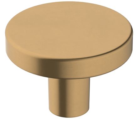 Versa Series cabinet knob, 1-3/8 inch, available in multiple finishes, sold individually for stylish cabinetry.