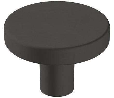 Versa Series cabinet knob, 1-3/8 inch, available in multiple finishes, sold individually for stylish cabinetry.