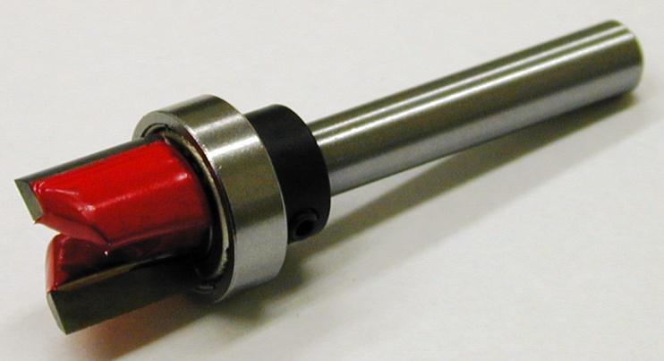 Carbide Router Bit - Universal Mortising Bit With Top Bearing - Sold Individually