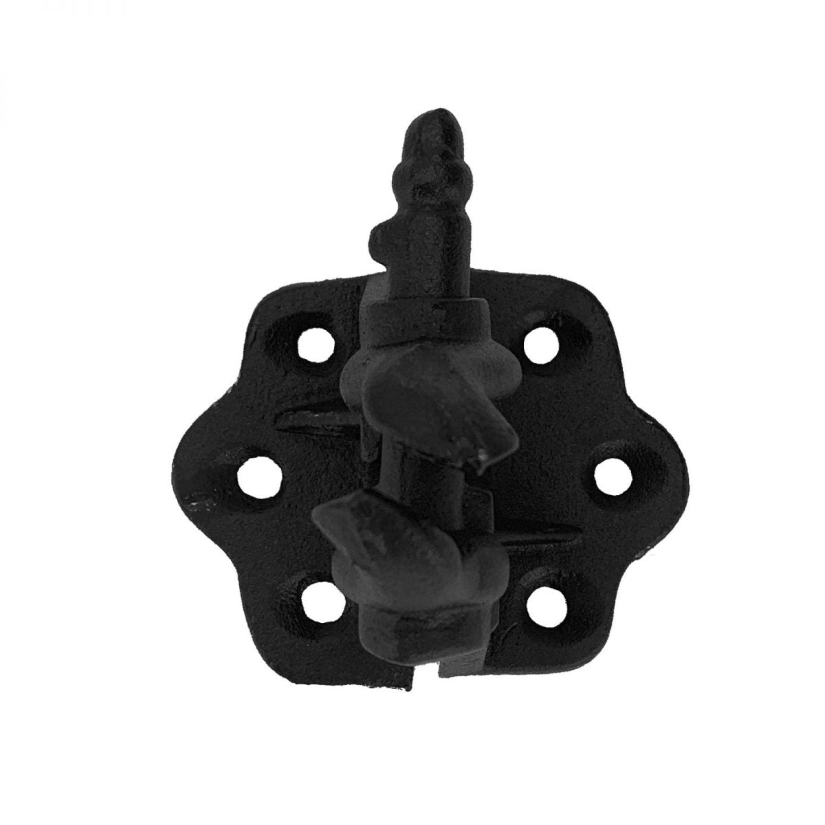 Clark's Tip Surface Shutter Hinges in cast iron with WeatherWright coating, available in 1-1/4" or 3-1/4" inch throw.