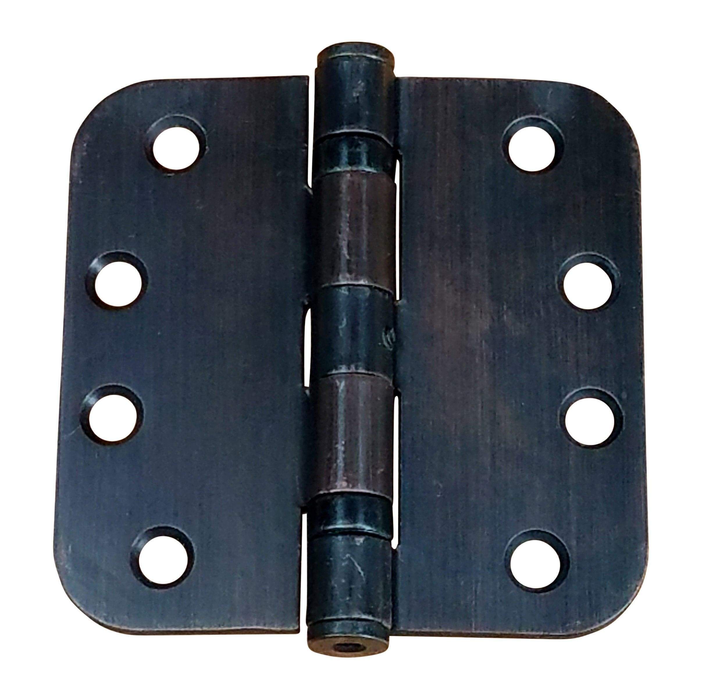Commercial Ball Bearing Hinges - Commercial Ball Bearing Door Hinges - 4" Inches With 5/8" Radius Corners Multiple Finishes - Sold In Pairs
