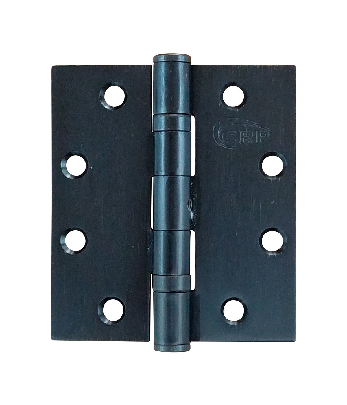 Commercial Ball Bearing Hinges - Heavy Duty Commercial Ball Bearing Door Hinges - 4.5" Inch X 4" Inch - Black - Non Removable Pin - 2 Pack