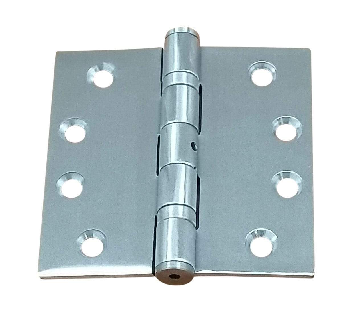 Commercial Ball Bearing Hinges 4 1/2" Square - Multiple Finishes Available - 2 Pack