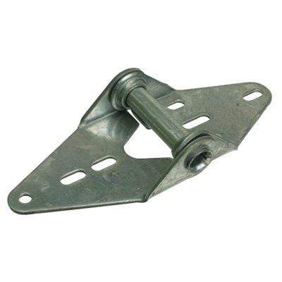 Durable 11 gauge commercial garage door hinge for sections 1 to 12, designed for heavy-duty applications.