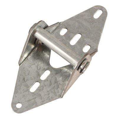 Durable 11-gauge commercial garage door hinge designed for standard sections 1 to 12, ensuring reliable performance.