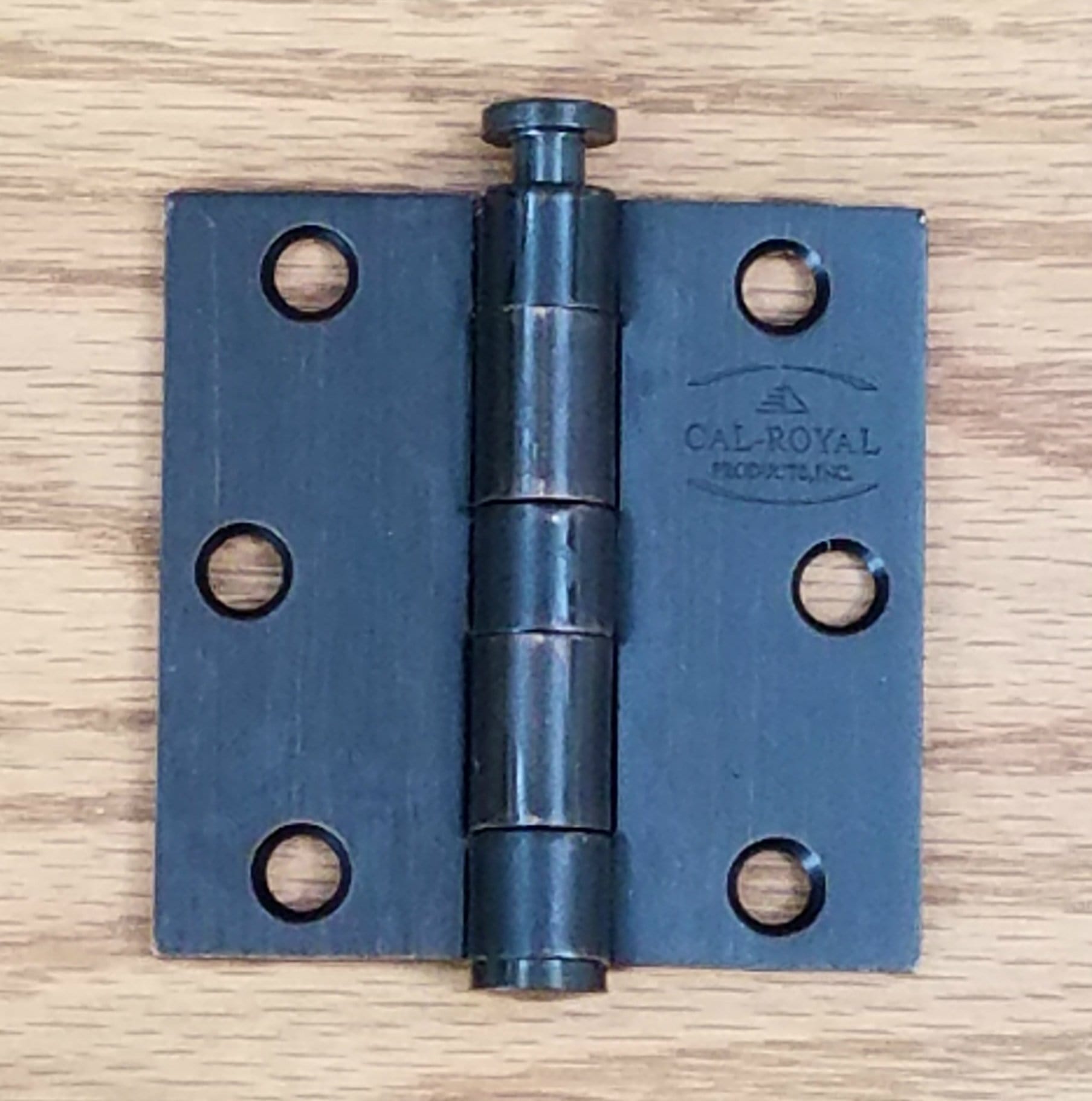 Commercial door hinges, 3 inches square, available in multiple finishes, sold in a 2 pack for durability and style.