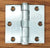 Commercial Door Hinges - 3" Inches Square - Multiple Finishes - 2 Pack