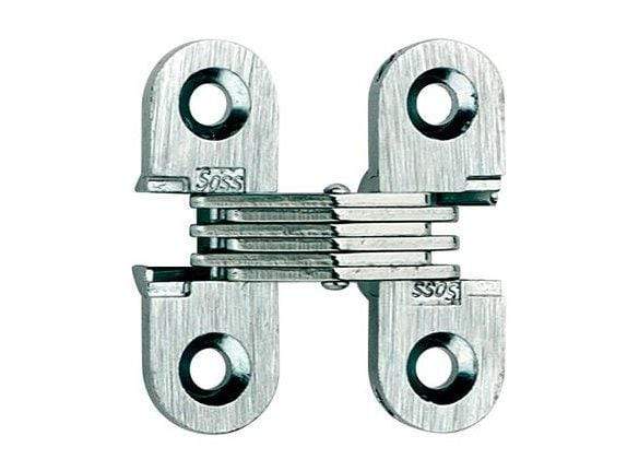 Concealed Cabinet Hinges - 1/2 Inch X 1-1/2 Inch - For Min Thick Door 3/4 Inch - Multiple Finishes Available - 2 Pack