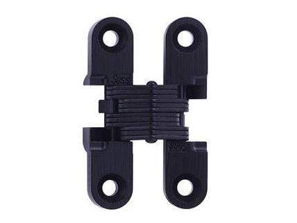 Concealed Cabinet Hinges - 3/8 Inch X 11/16 Inch - For Min Thick Door 1/2 Inch - Multiple Finishes Available - 2 Pack