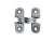 Concealed Cabinet Hinges - For Metal Doors - 1/2 Inch X 1-1/2 Inch - Multiple Finishes Available - 2 Pack