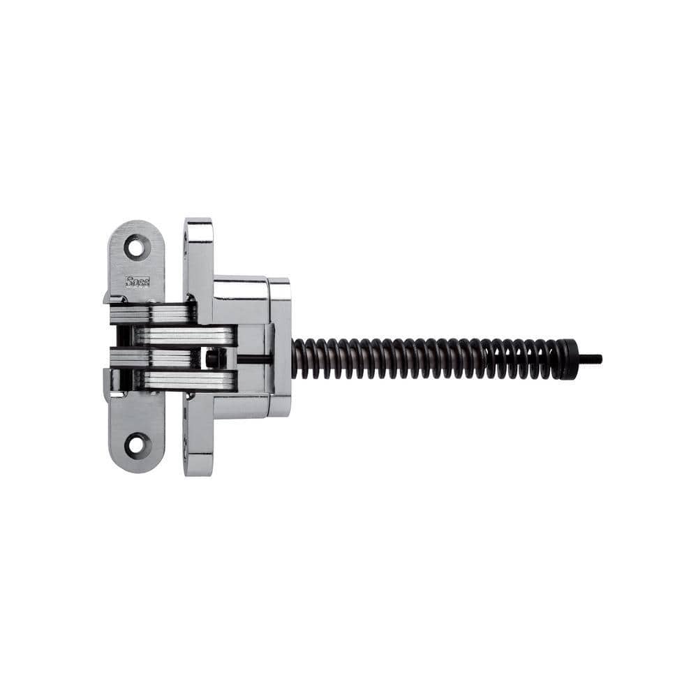 Concealed Door Spring Hinges - 8-5/32 Inch - For Min Thick Door 1-3/8 Inch - Multiple Finishes Available - Sold Individually
