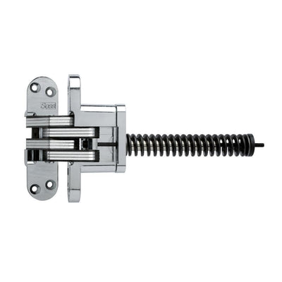 Concealed Door Spring Hinges - 9 1/4 Inch - For Min Thick Door 2 Inch - Multiple Finishes Available - Sold Individually