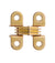 Concealed Hinges - 1/2 Inch X 1-33/64 Inch - For Min Thick Door 11/16 Inch - Multiple Finishes Available - Sold Individually
