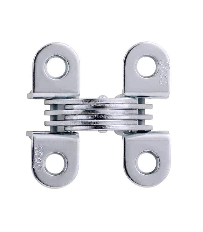 Concealed Hinges - 1/2 Inch X 1-33/64 Inch - Multiple Finishes Available - 2 Pack