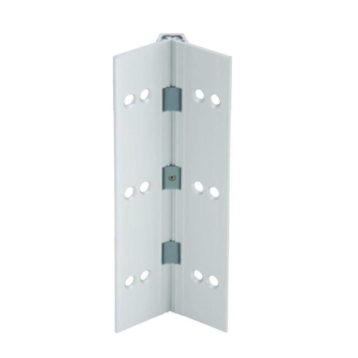 Continuous Geared Hinge - Full Mortise For Narrow Frame And Door Leaf - 95" Inches - Aluminum - Sold Individually