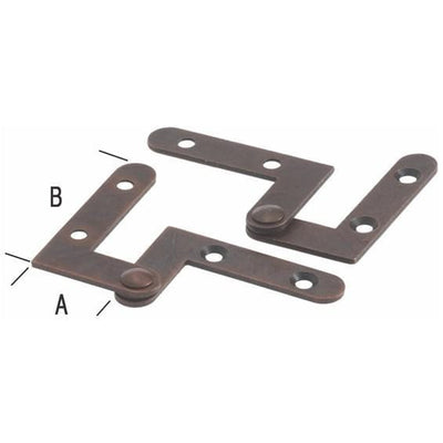 Top and Bottom Pivot Hinges - HingeOutlet
