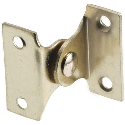 Desk Chair Swivel Back Hinge - 1/2" Inch X 1 1/4" Inches - Heavy Duty Steel - Brass Finish - Sold Individually
