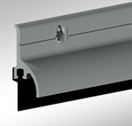 Door Bottom Sweep with Rain Drip - Multiple Sizes and Finishes Available - Sold Individually