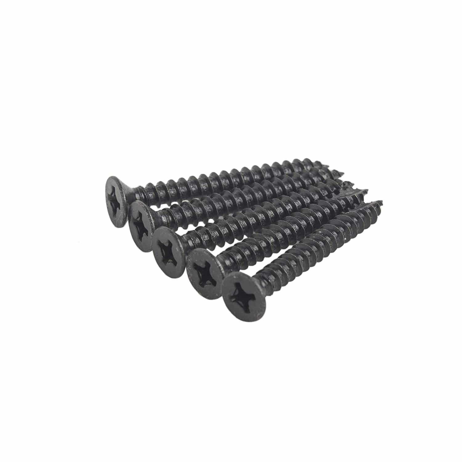 Door hinge wood screws, #9 x 1-1/2 inch, available in multiple finishes for secure installation.
