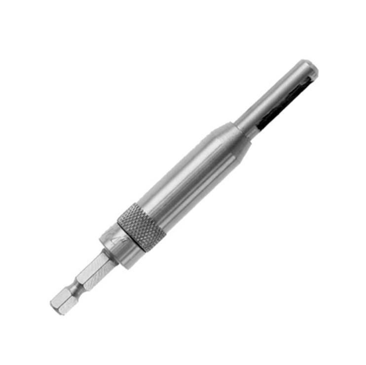 Door hinge jig drill bit designed for #8 screws, ideal for precise hinge installation and woodworking projects.