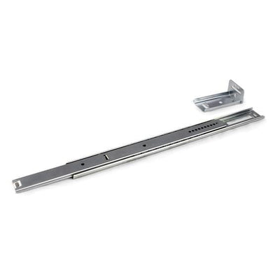 Drawer Slides - Ball Bearing - Center Mounted - Multiple Sizes - Zinc Plated - Sold In Pairs
