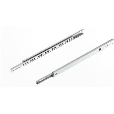 Drawer Slides - Ball Bearing - Double Acting Mini Slide - Multiple Sizes Available - Steel - Sold In Pairs